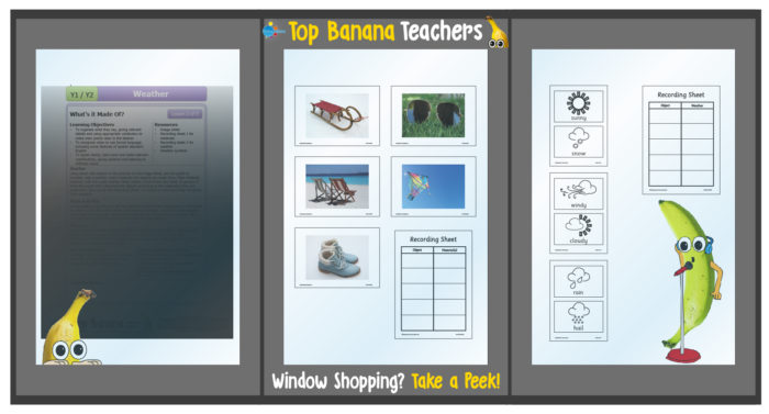 What's It Made Of? - Top Banana Teachers Resources : Top Banana ...